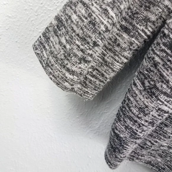 THX Women's Silver Open Front Cardigan Sweater - Picture 7 of 9